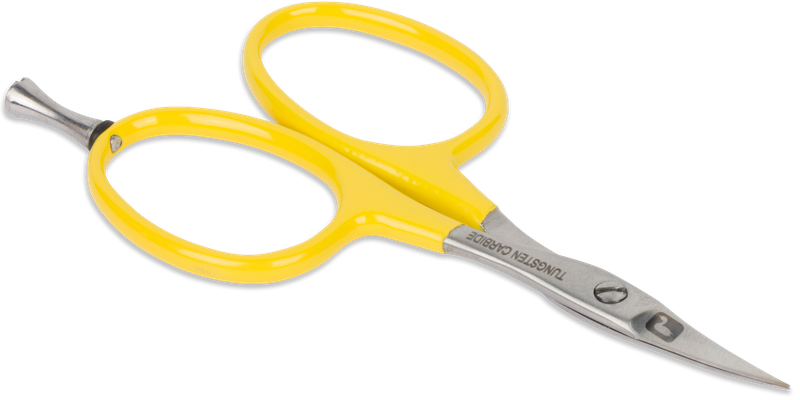 Loon Outdoors Tungsten Carbide Curved Micro Tip Scissors