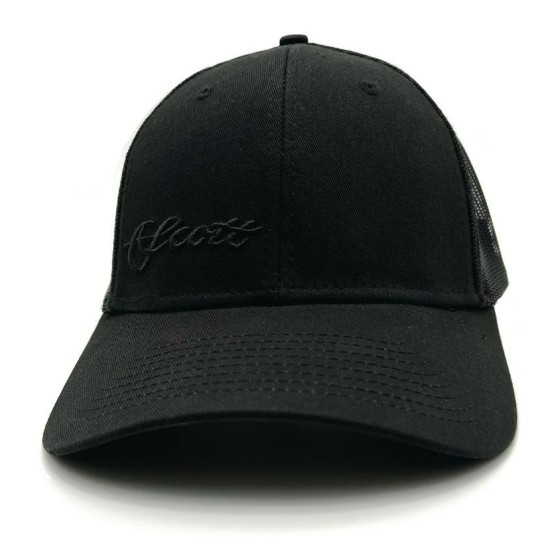 Scott All Black out Mesh Hat