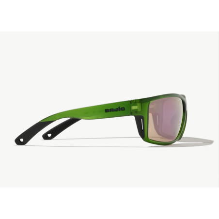 Bajio Sunglasses Bales Beach Green Cerveza Matte Frame - Glass Lens