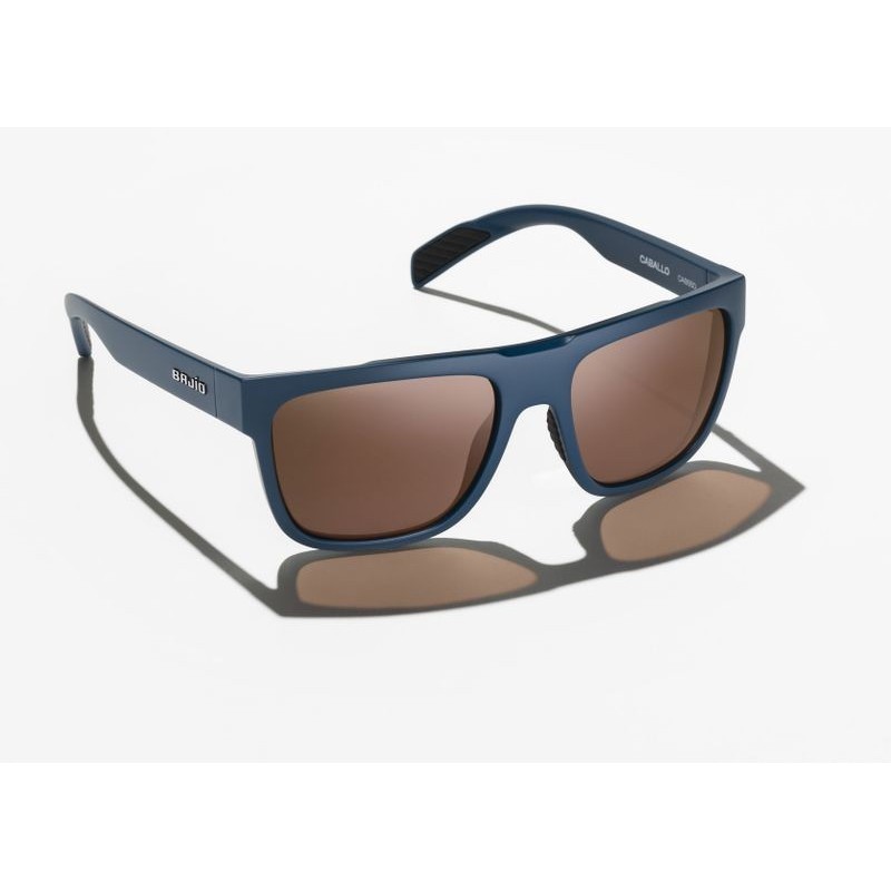 Bajio Sunglasses Caballo Blue Vin Matte Frame - Glass Lens