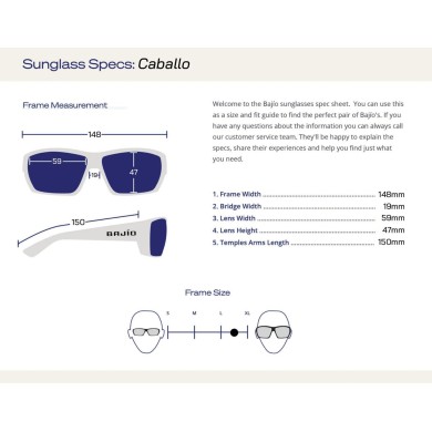 Bajio Sunglasses Caballo Dark Tort Gloss Frame - Polycarbonate Lens