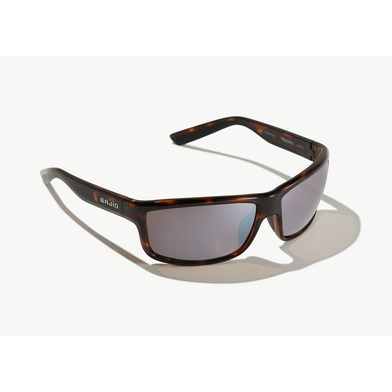 Bajio Sunglasses Nippers Dark Tort Gloss Frame - Glass Lens