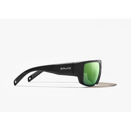 Bajio Sunglasses Piedra Black Matte Frame - Glass Lens
