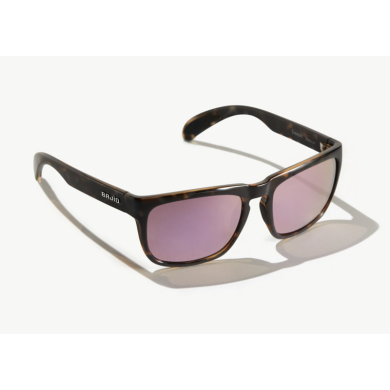 Bajio Sunglasses Swash Dark Tort Gloss Frame - Glass Lens