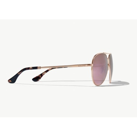 Bajio Sunglasses Soldado Rose Gold Satin Frame - Polycarbonate Lens