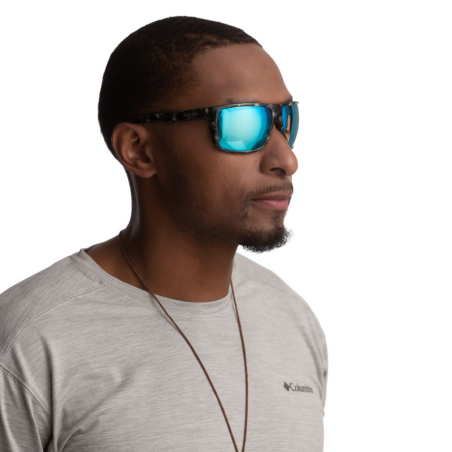 Bajio Sunglasses Stiltsville Black Matte Frame - Glass Lens