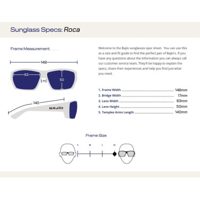 Gafas de sol Bajio Las Rocas Shoal Tort Montura mate - Lente de policarbonato