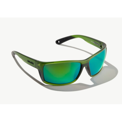 Bajio Sunglasses Bales Beach Green Cerveza Matte Frame - Polycarbonate Lens