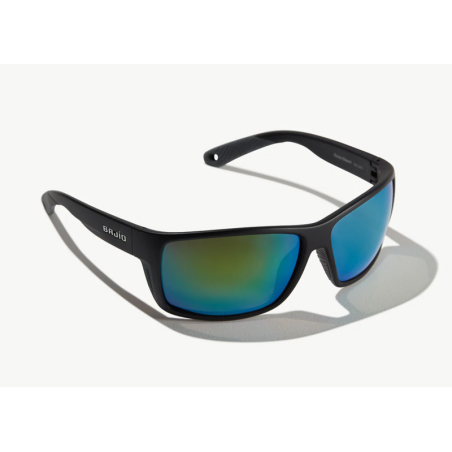 Bajio Sunglasses Bales Beach Black Matte Frame - Glass Lens