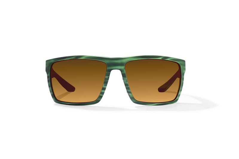 Bajio Sunglasses Stiltsville Green Stripe Matte Frame - Polycarbonate Lens - Imagen 11 de 13