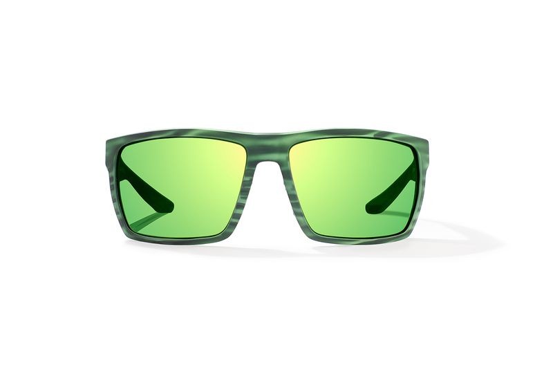 Bajio Sunglasses Stiltsville Green Stripe Matte Frame - Glass Lens - Imagen 11 de 11