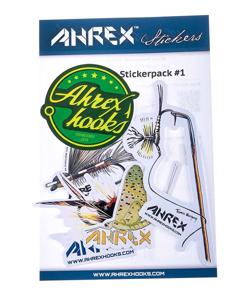 Ahrex Süßwasser Aufkleber Pack - 5 Stück/Packung - Bild 2 von 2