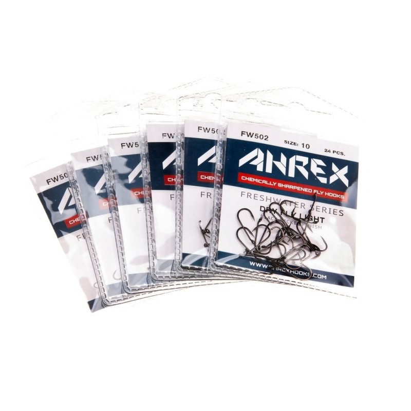 Ahrex FW502 Dry Fly Light Barbed - 24pcs/pk
