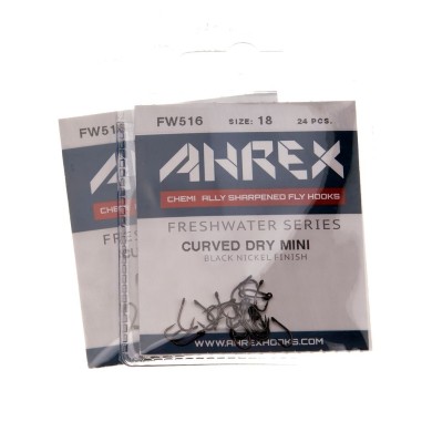 Ahrex FW516 Curved Dry Mini Barbed - 24pcs/pk
