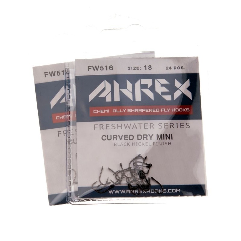 Ahrex FW516 Curved Dry Mini Barbed - 24pcs/pk