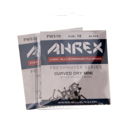 Ahrex FW516 Curved Dry Mini Barbed - 24pcs/pk