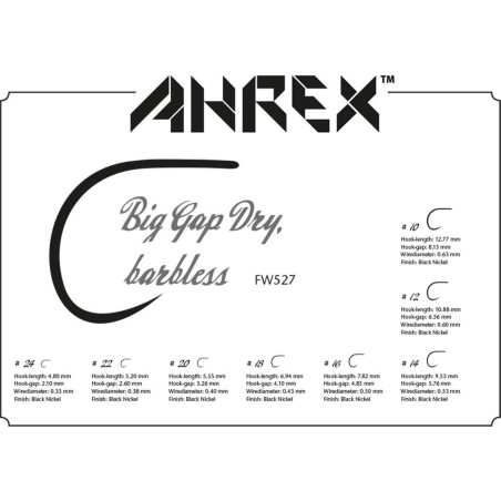 Ahrex FW527 Big Gap Dry - 24pcs/pk