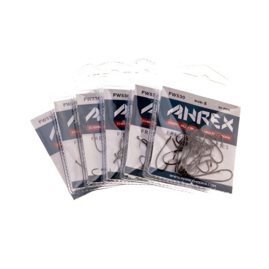 Ahrex FW530 Sedge Dry Hook Barbed - 24pcs/pk