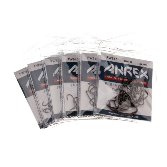 Ahrex FW540 Curved Nymph Barbed - 24pcs/pk