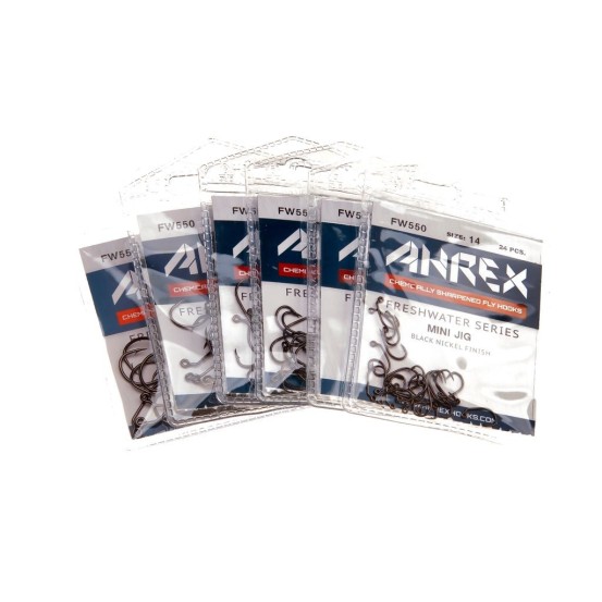 Ahrex FW550 Mini Jig Barbed - 24pcs/pk
