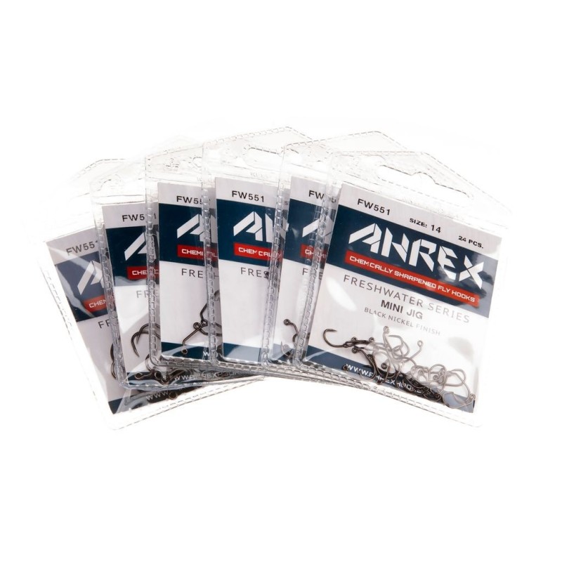 Ahrex FW551 Mini Jig Barbless - 24pcs/pk