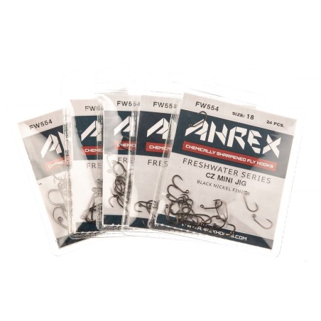 Ahrex FW554 CZ Mini Jig Barbed - 24pcs/pk