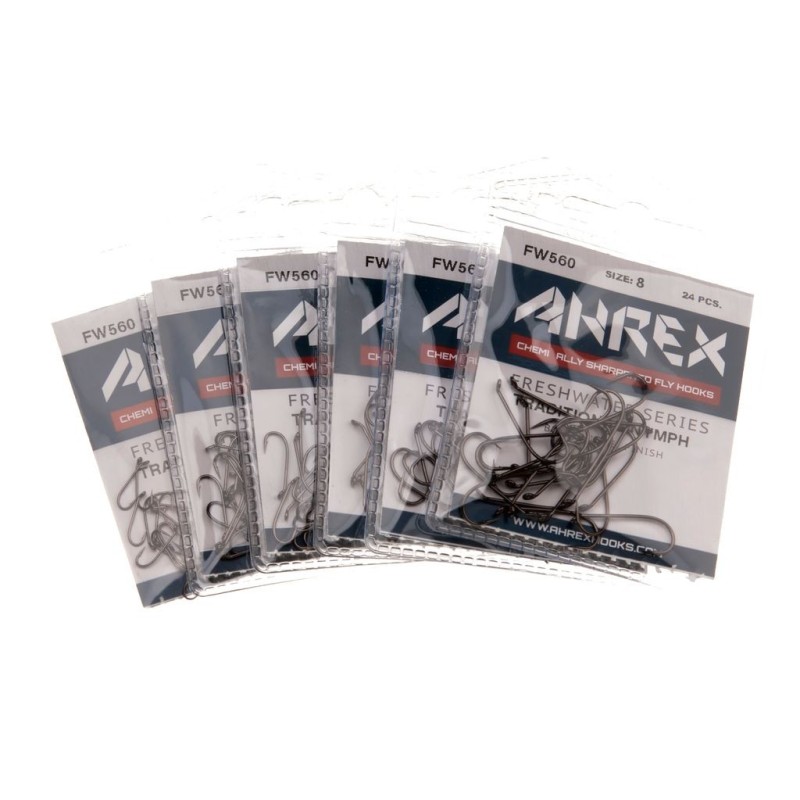 Ahrex FW560 Nymph Traditional Barbed - 24pcs/pk