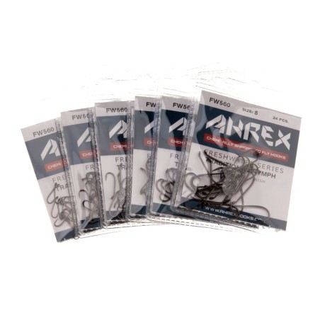 Ahrex FW560 Nymph Traditional Barbed - 24pcs/pk