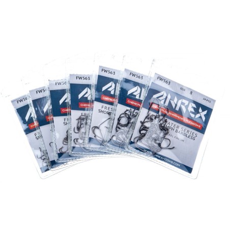 Ahrex FW563 Short Nymph Barbless - 24pcs/pk
