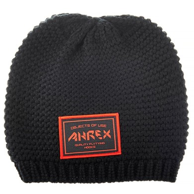 Ahrex Handknit Woven Patch Beanie Ahrex Handknit Woven Patch Beanie