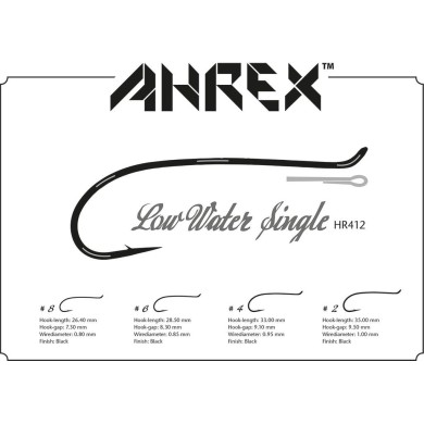 Ahrex HR412 Lowwater Single - 8pcs/pk