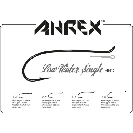 Ahrex HR412 Lowwater Single - 8pcs/pk
