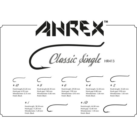 Ahrex HR413 Classic Single - 8pcs/pk