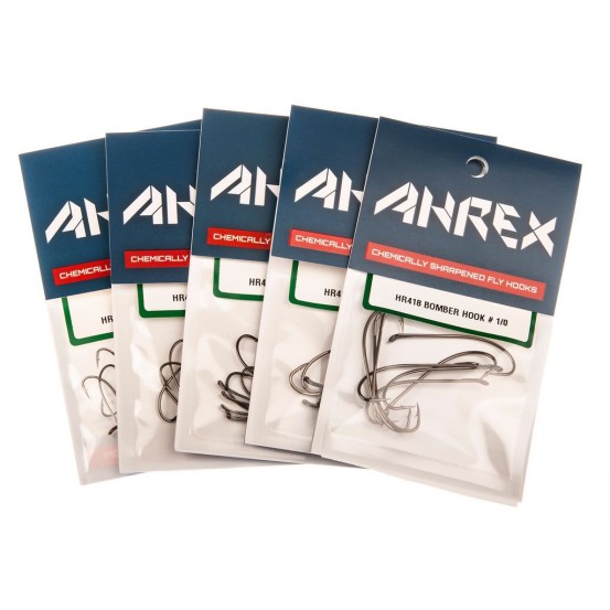 Ahrex HR418 Bomber Hook - 8pcs/pk