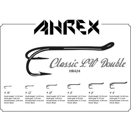 Ahrex HR424 Classic Low Water Double - 5pcs/pk