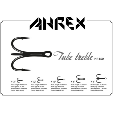 Ahrex HR450 Tube Treble - 5pcs/pk