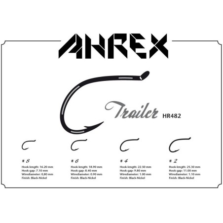 Ahrex HR482 Trailer Hook - 12pcs/pk