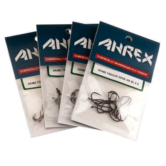 Ahrex HR483 Trailer Hook Barbless - 12pcs/pk