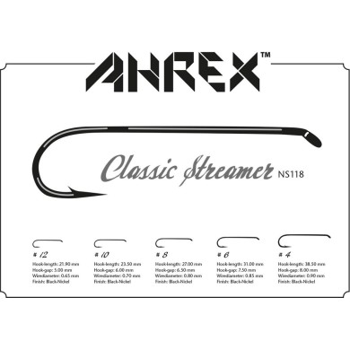 Ahrex NS118 Classic Streamer - 18pcs/pk