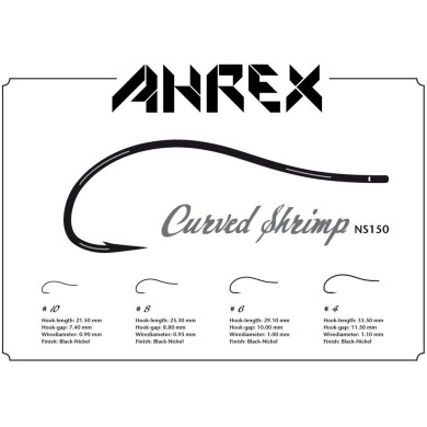 Ahrex NS150 Curved Shrimp - 18pcs/pk