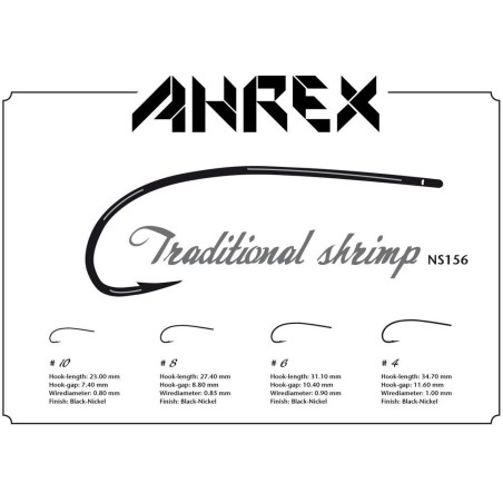 Ahrex NS156 Traditional Shrimp - 18pcs/pk