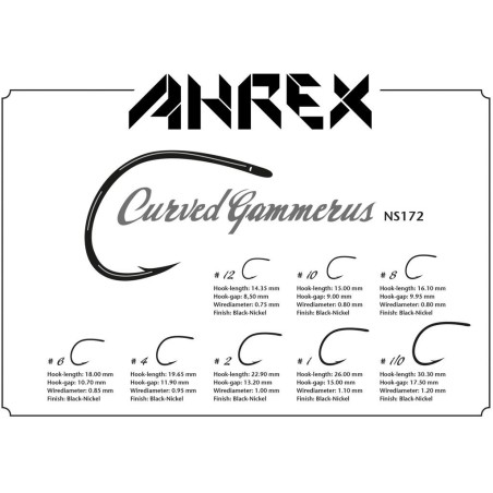 Ahrex NS172 Curved Gammerus - 18pcs/pk
