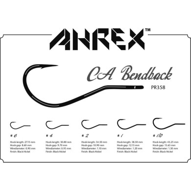 Ahrex PR358 CA Bendback - 12pcs/pk