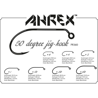 Ahrex PR360 Anzuelo Jig 50 Grados