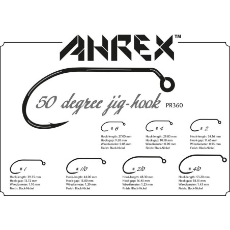 Ahrex PR360 Anzuelo Jig 50 Grados