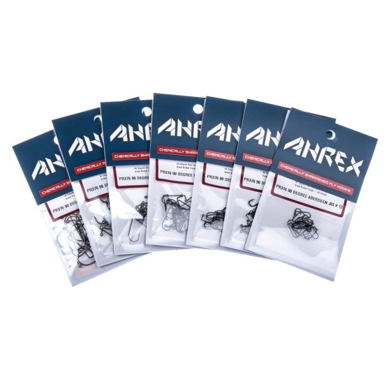 Ahrex PR376 90 Degree Aberdeen Jig Hook - 20pcs/pk