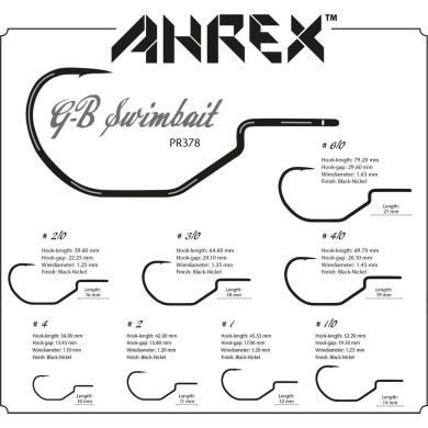 Ahrex PR378 GB Predator Swimbait