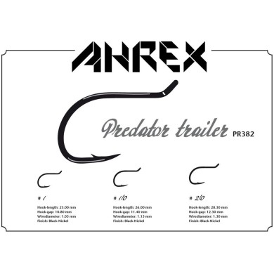 Ahrex PR382 Trailer Hook Barbed - 8pcs/pk