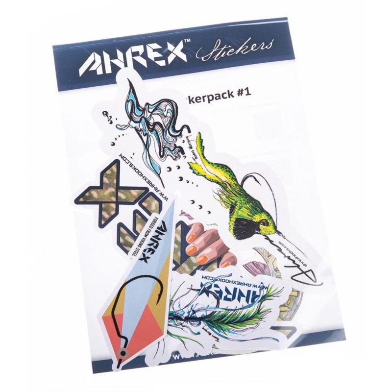 Ahrex Predator Sticker Pack - 5 pcs/pk