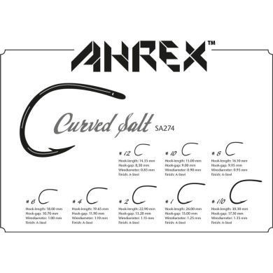 Ahrex SA274 Curved Salt - 12pcs/pk